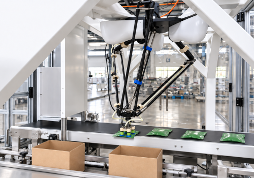 Robot tự động xếp túi vào thùng carton VNSR10/20