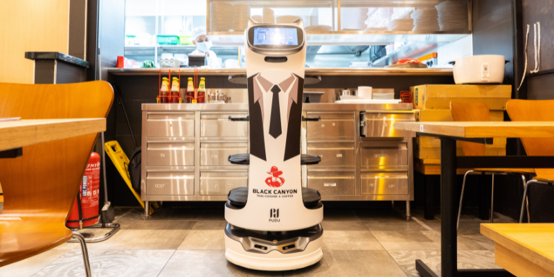 Tận Hưởng Sự Thuận Tiện và Hiệu Quả Với Robot Phục Vụ Tự Động